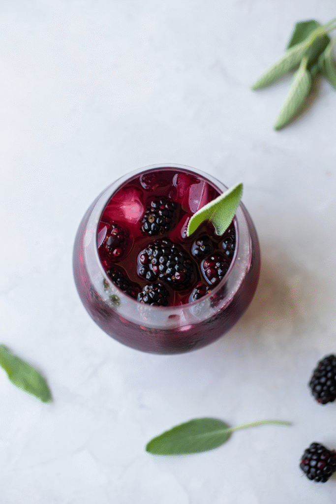 Blackberry Sage Mocktail