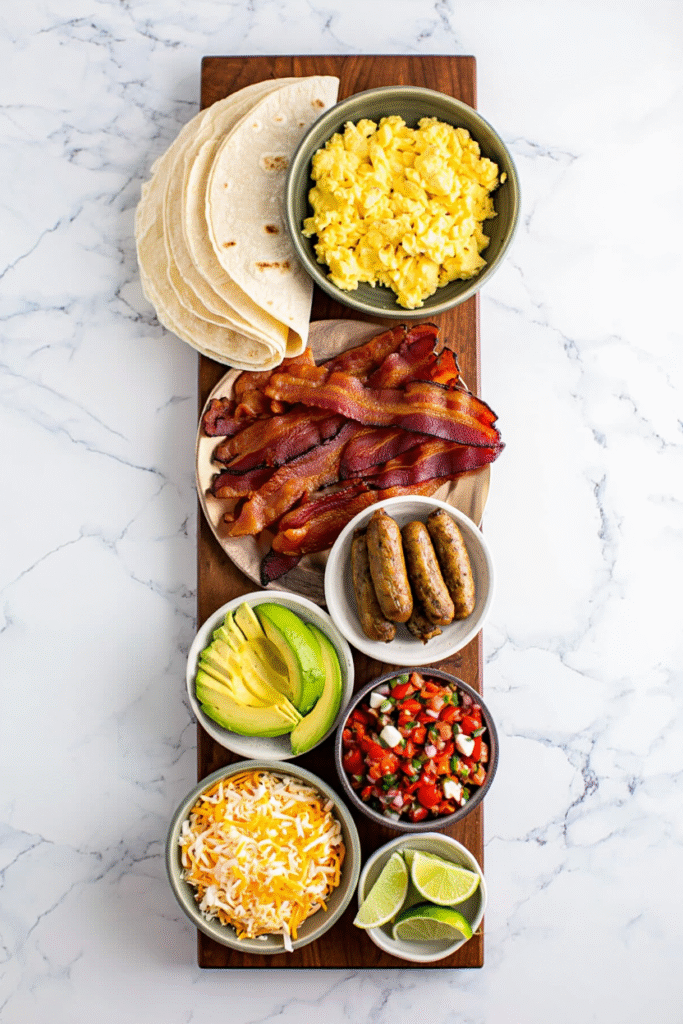 Breakfast Burrito Bar