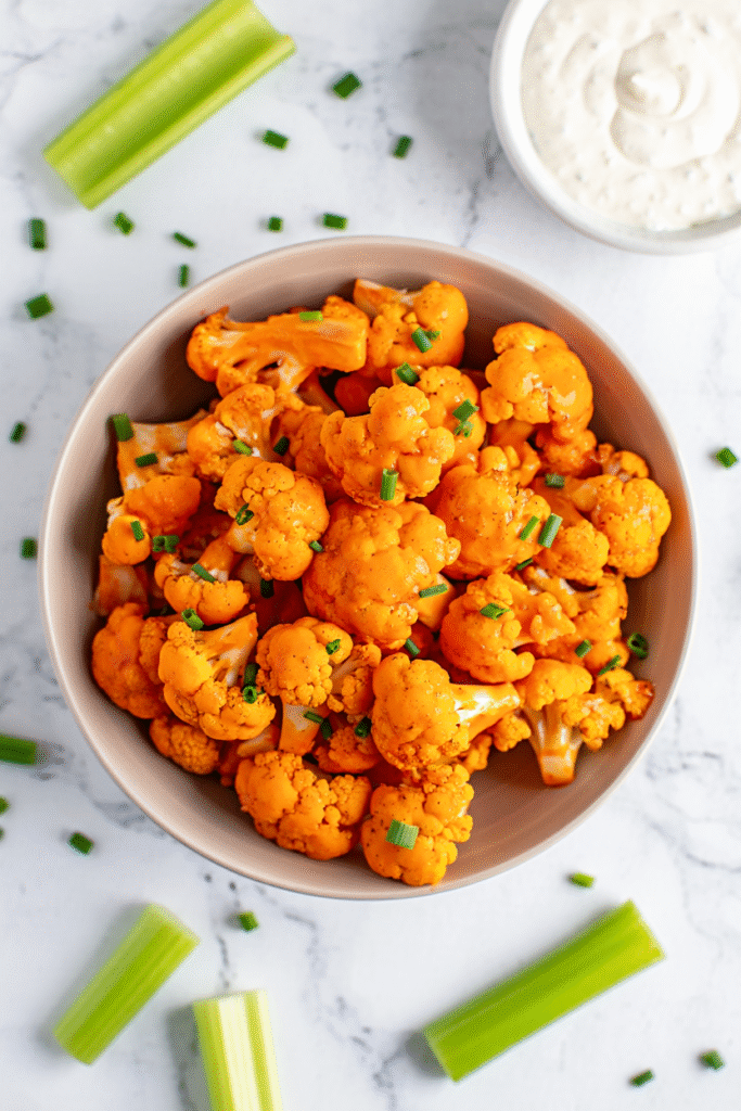 20 Christmas Appetizer Ideas to Elevate Your Holiday Spread 20 Buffalo Cauliflower Bites with Ranch