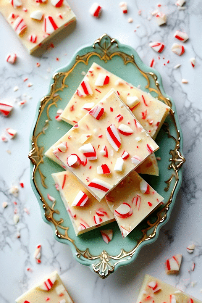 20 Easy Christmas Treats Anyone Can Make 10 Candy Cane Bark