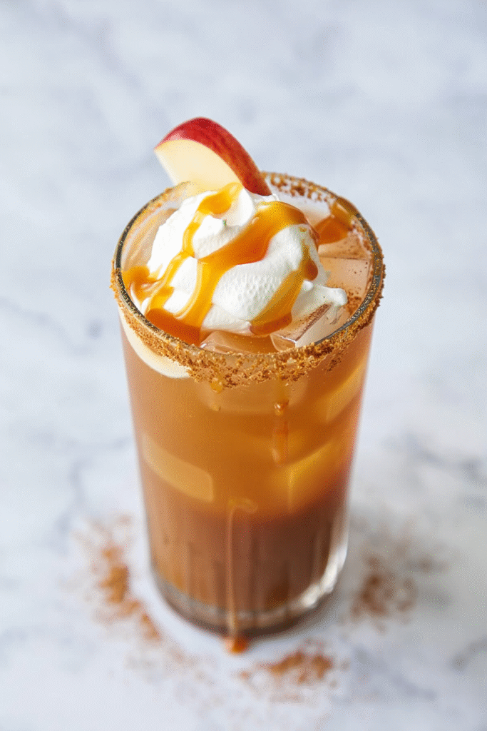 Caramel Apple Mocktail