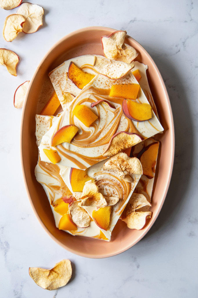 20 Christmas Bark Recipes for Festive Treats 18 Caramel Peach Mango Apple Bark