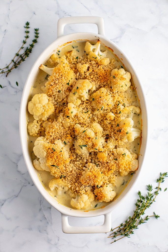 Cauliflower Gratin