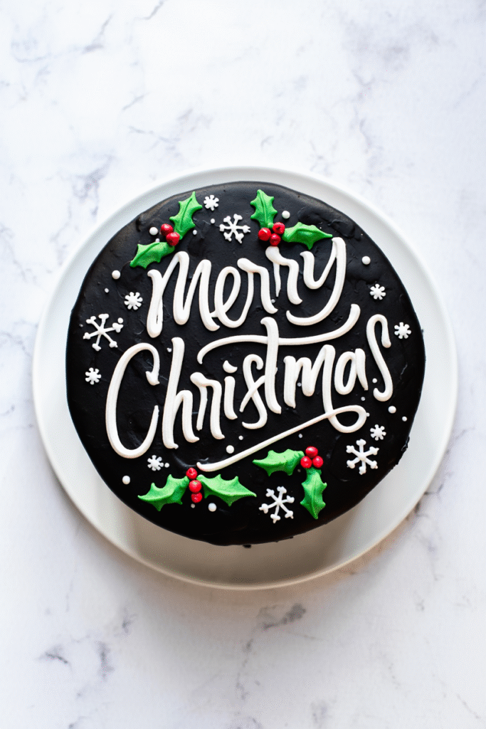 20 Christmas Cake Designs to Inspire Your Holiday Baking 21 Chalkboard Cake