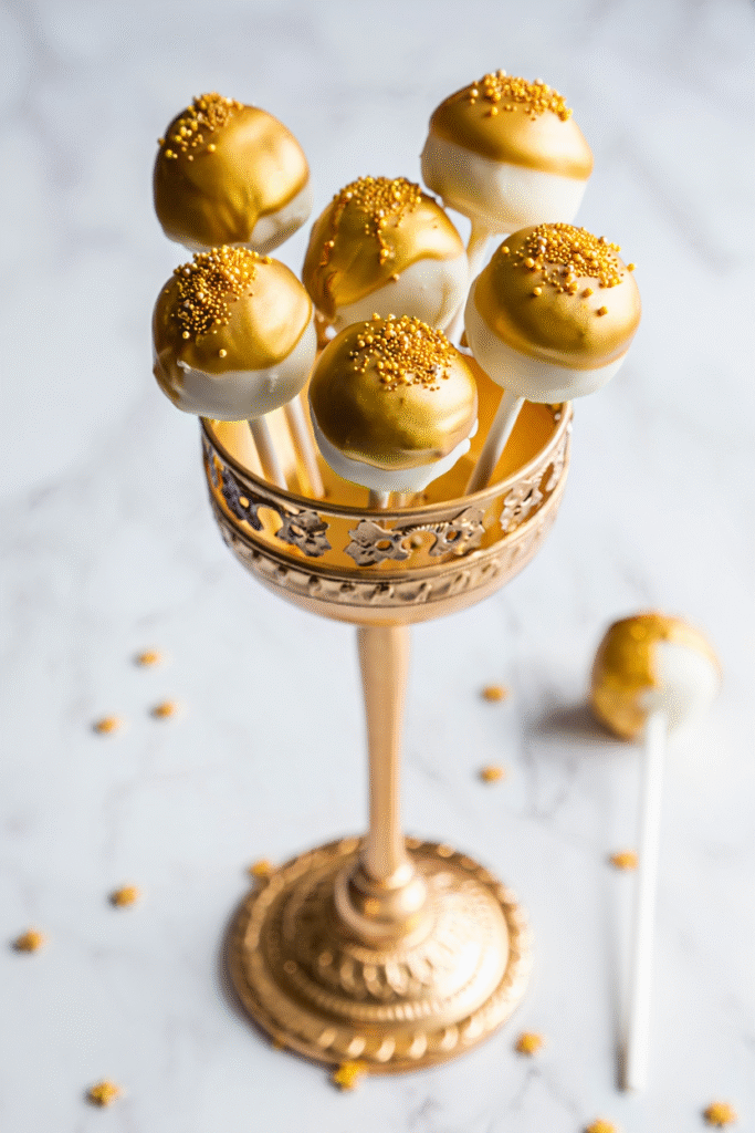 Champagne Cake Pops