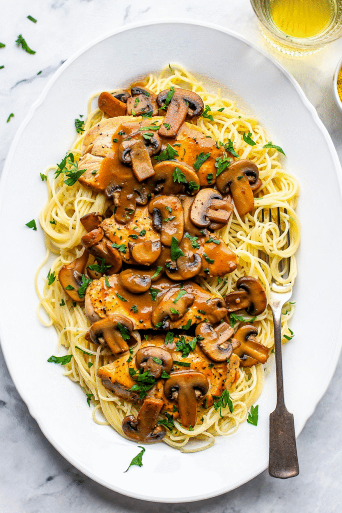 20 Christmas Eve Dinner Ideas for Memorable Celebrations 15 Chicken Marsala.cleaned