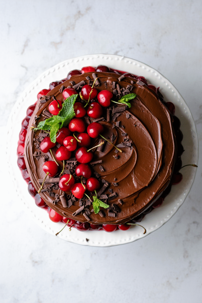 Chocolate Cherry Cake