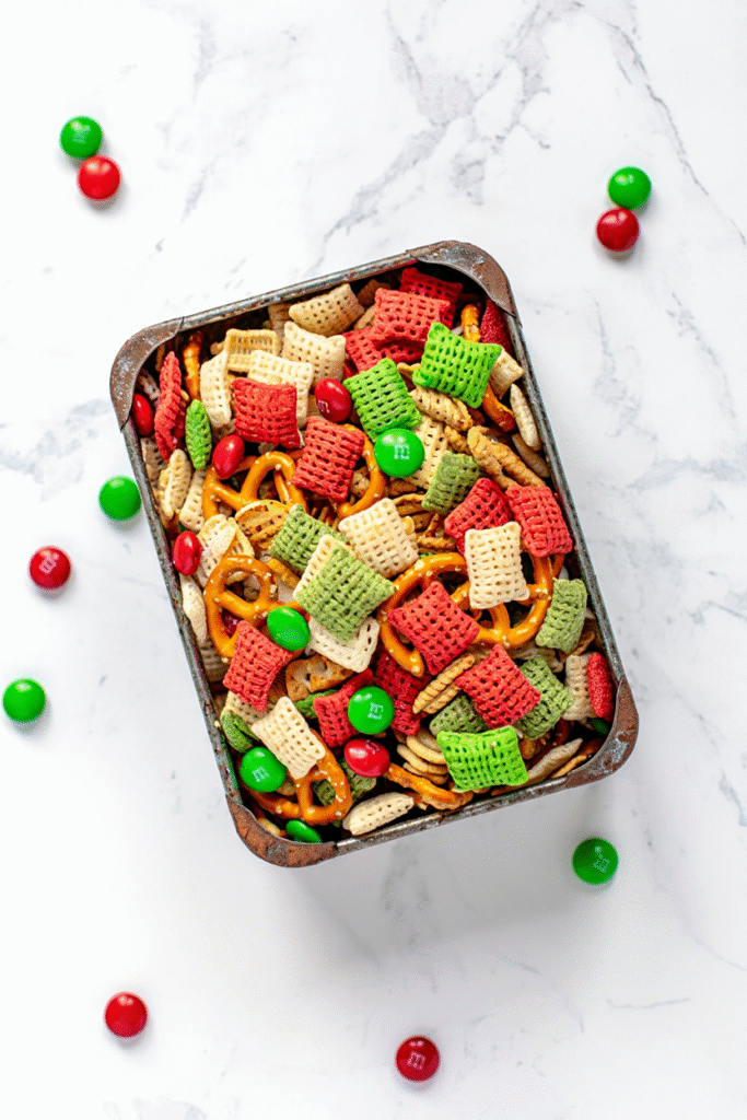 20 Easy Christmas Treats Anyone Can Make 19 Christmas Chex Mix