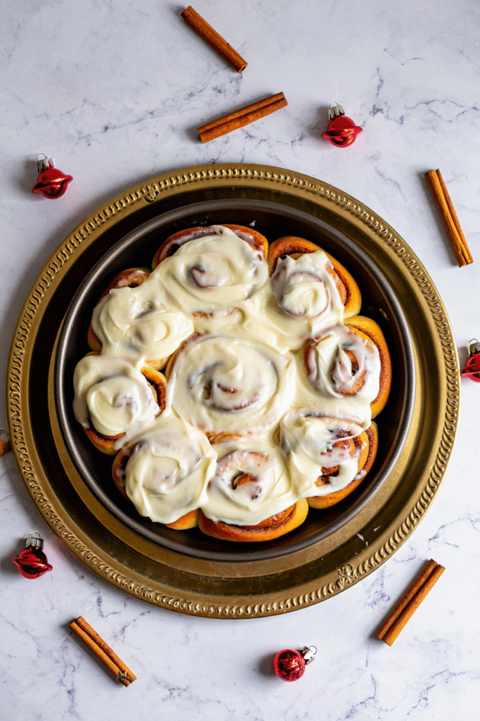 Christmas Morning Cinnamon Rolls