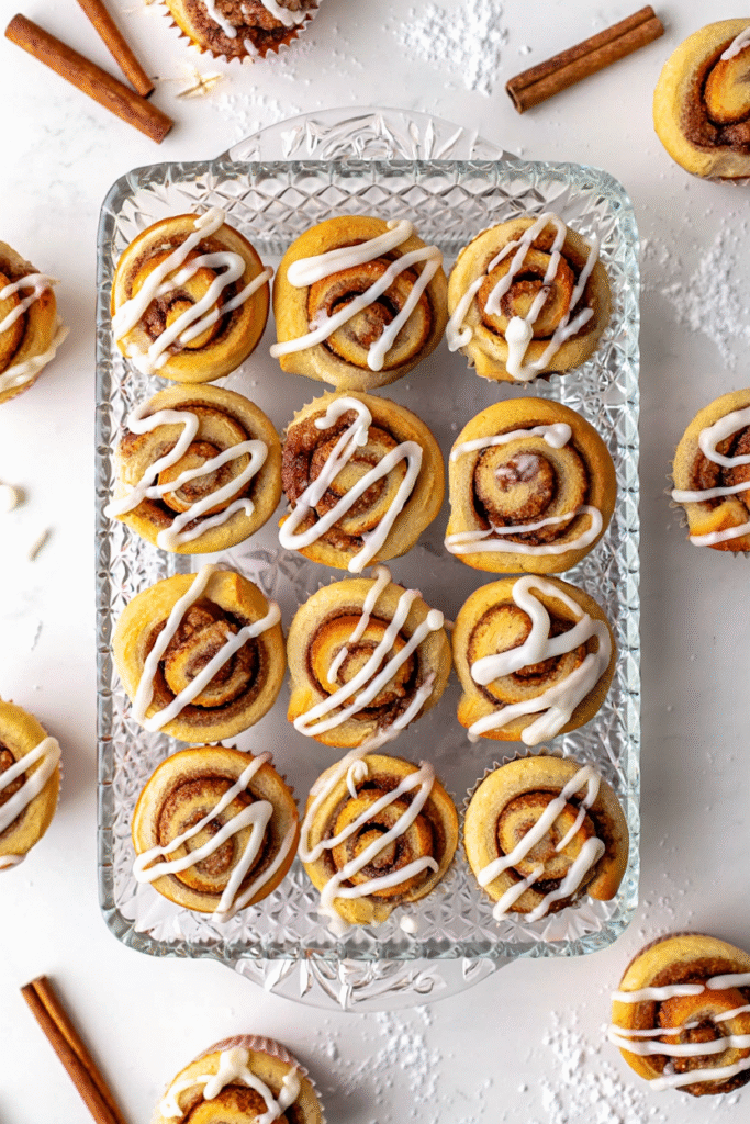 Cinnamon Roll Mini Muffins