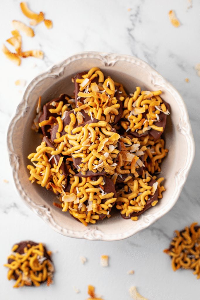 Coconut Haystacks 1
