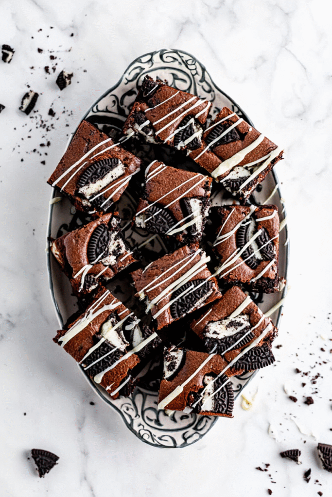 Cookies and Cream Brownies