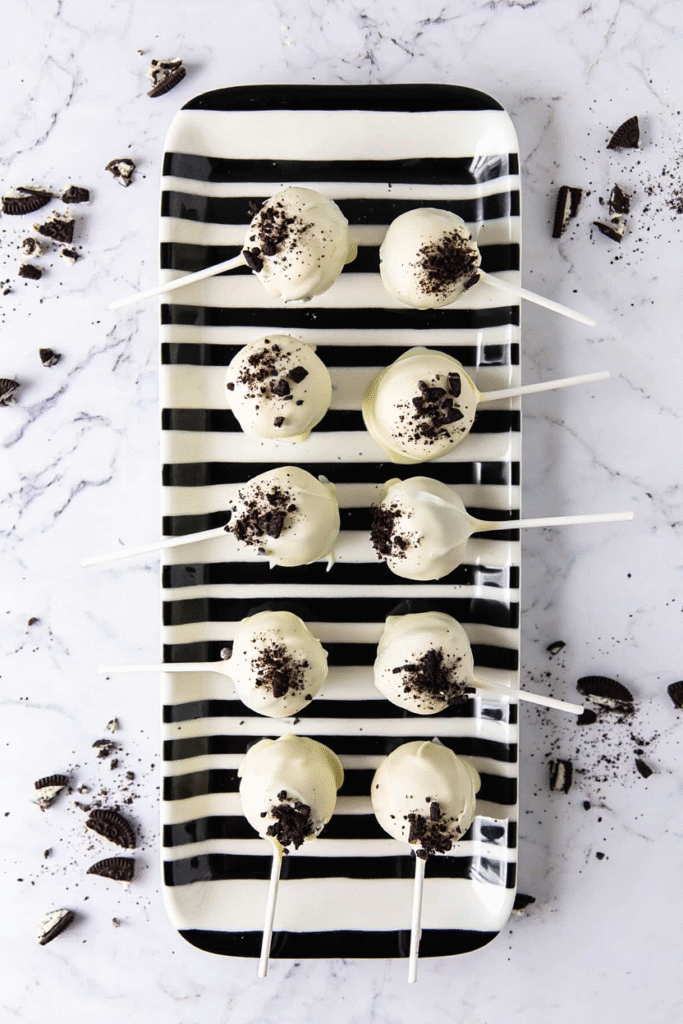 Cookies and Cream Cake Pops