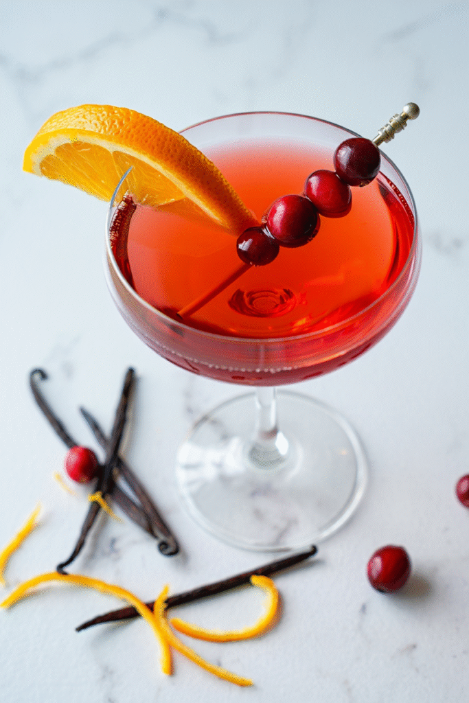 Cranberry Orange Fizz