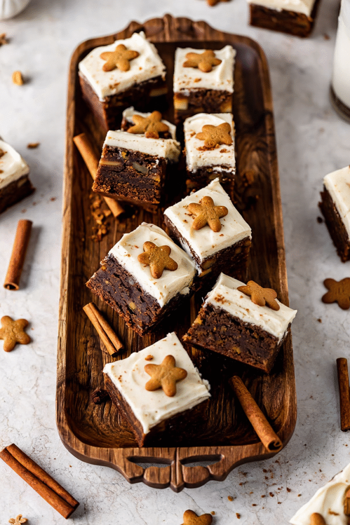 Gingerbread Brownies