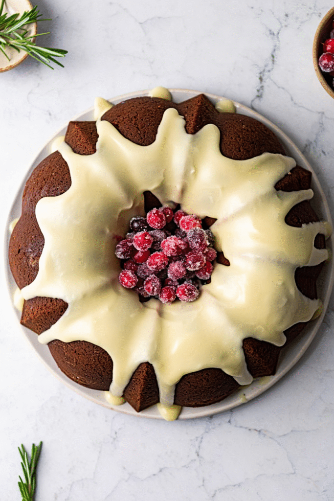 Gingerbread Bundt Cake