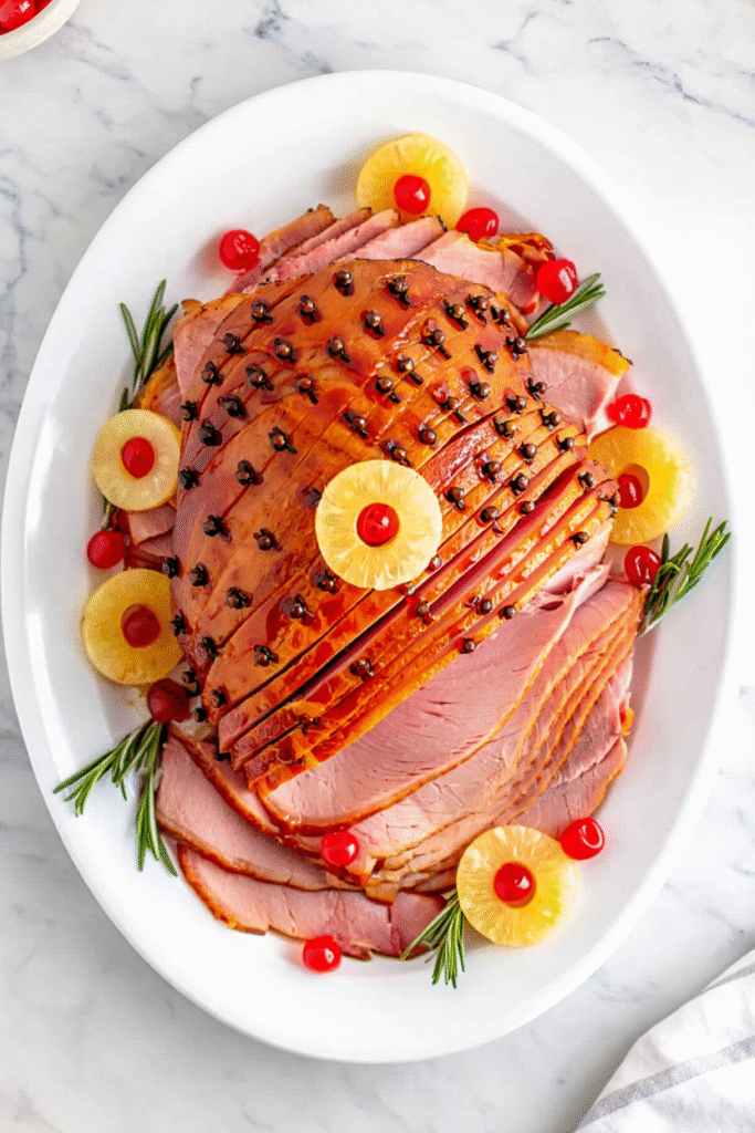 20 Christmas Eve Dinner Ideas for Memorable Celebrations 6 Honey Glazed Ham.cleaned