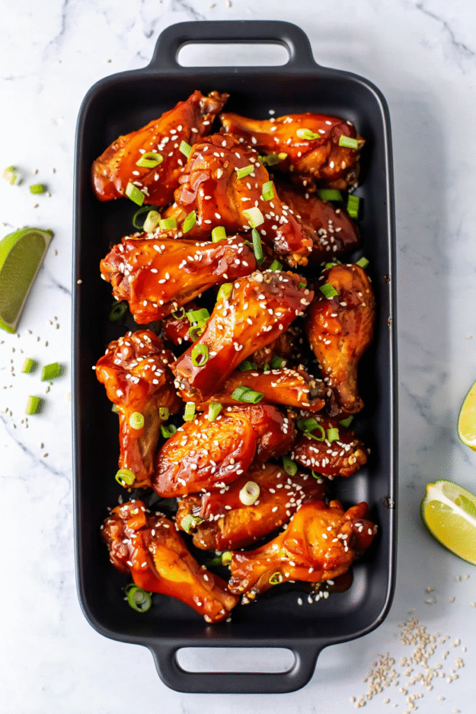 20 Christmas Appetizer Ideas to Elevate Your Holiday Spread 7 Honey Sriracha Chicken Wings