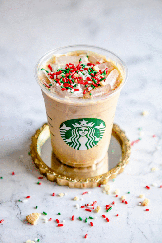 Iced Sugar Cookie Almondmilk Latte
