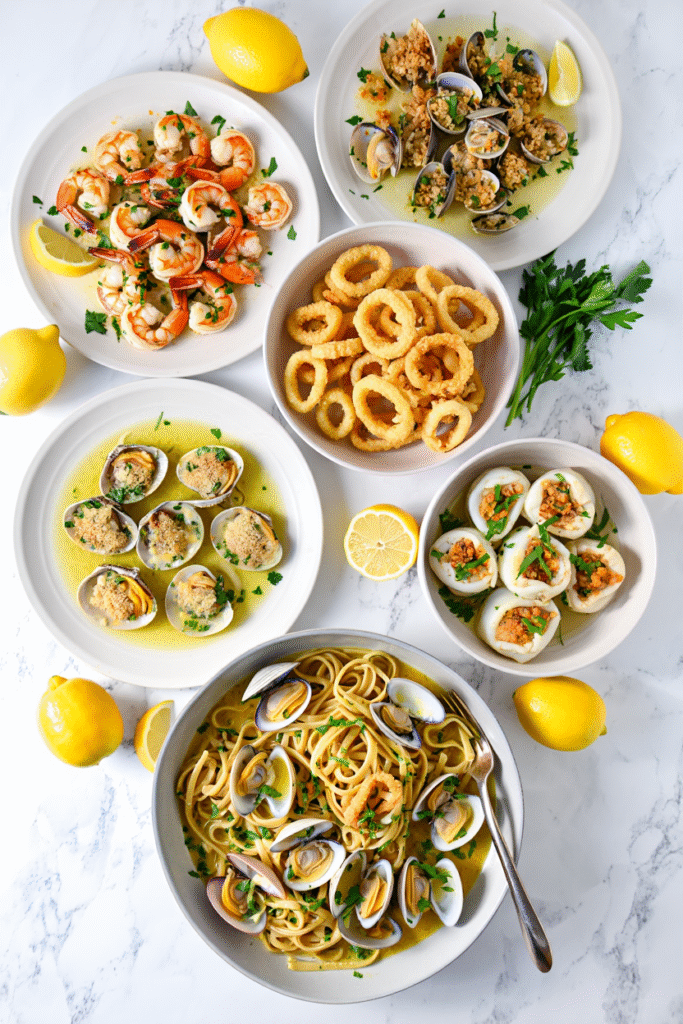 20 Christmas Eve Dinner Ideas for Memorable Celebrations 4 Italian Feast of the Seven Fishes.cleaned