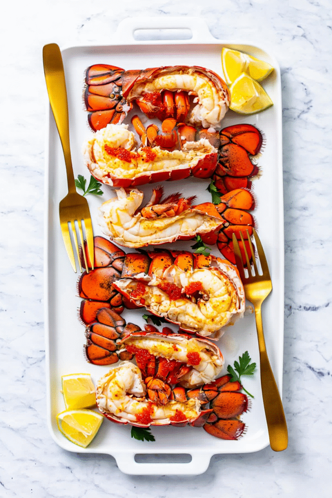 20 Christmas Eve Dinner Ideas for Memorable Celebrations 7 Lobster Tail Dinner.cleaned