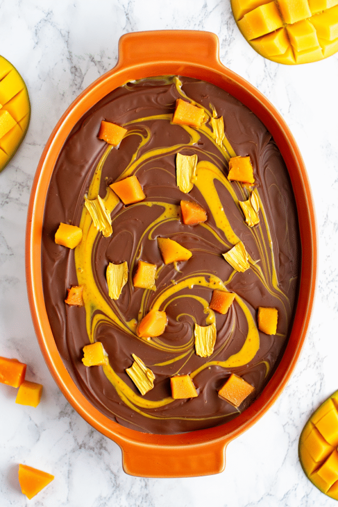 20 Christmas Bark Recipes for Festive Treats 7 Mango Passion Fruit Swirl Bark