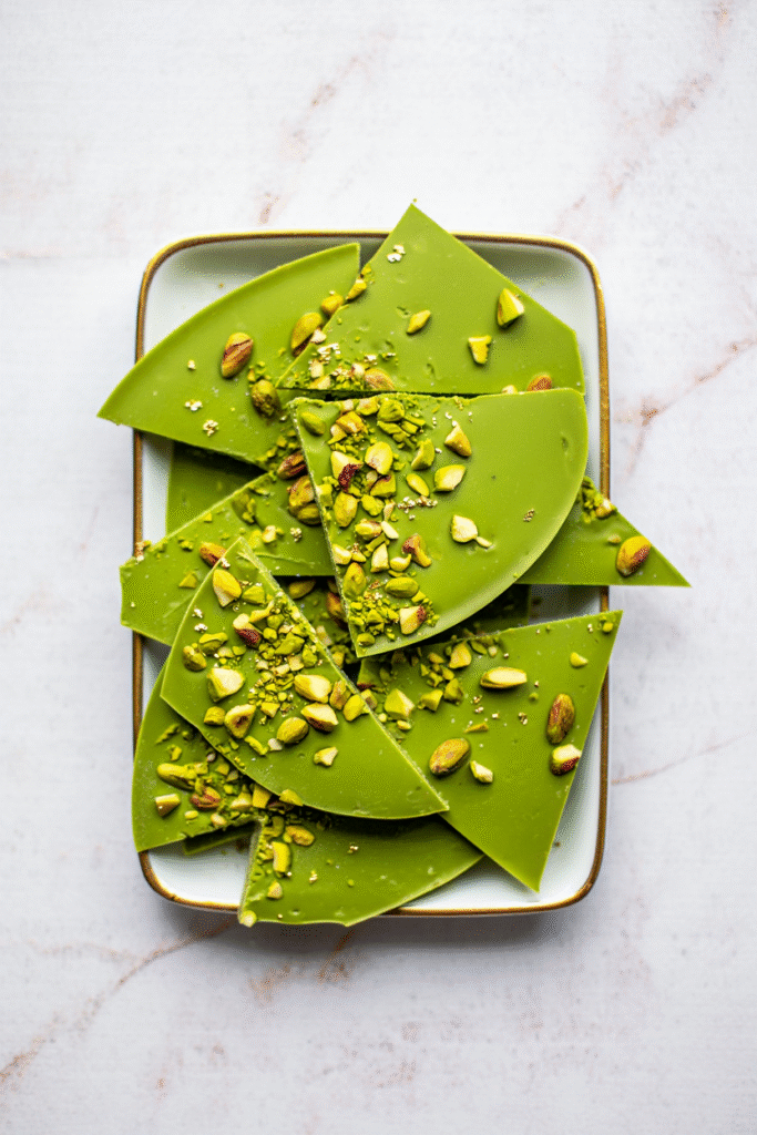20 Christmas Cracker Toffee Variations (Christmas Crack) 18 Matcha White Chocolate Cracker Toffee