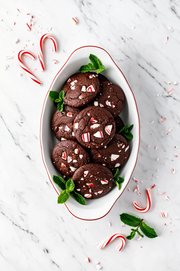 20 Easy Christmas Cookies That Anyone Can Make 8 Peppermint Bark Cookies