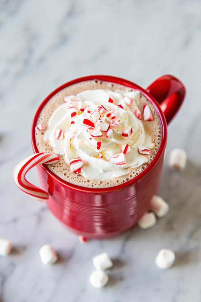 Peppermint Hot Chocolate