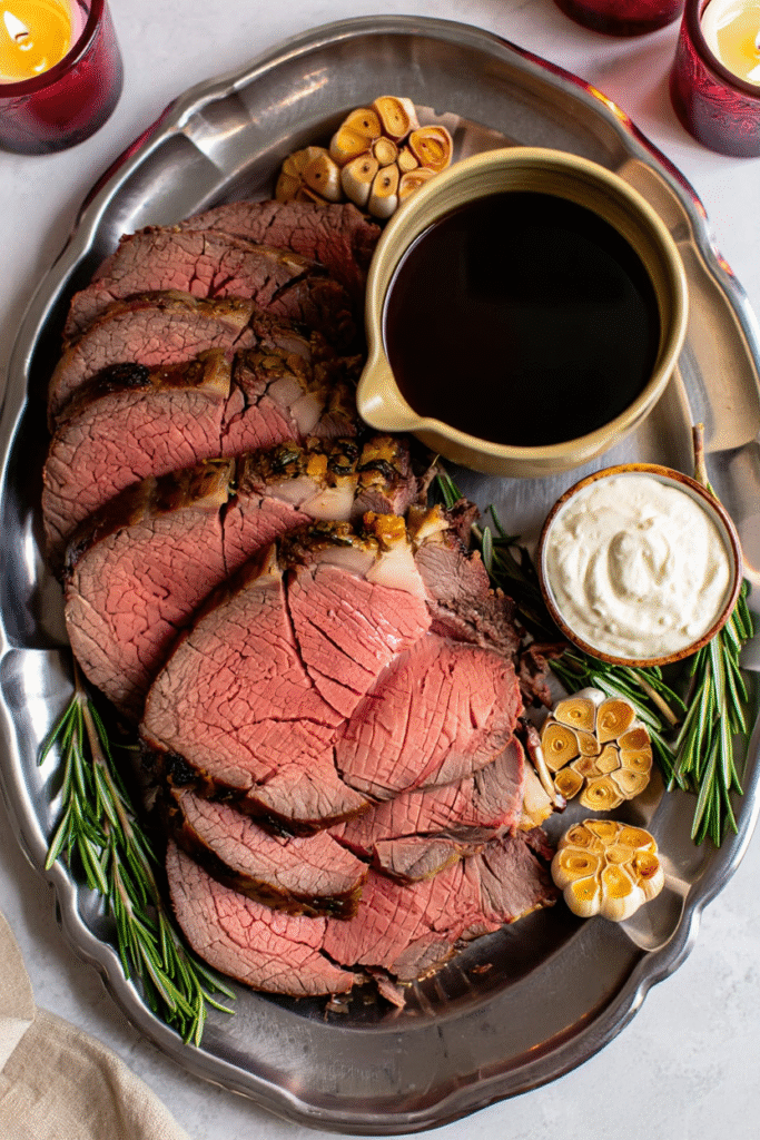 20 Christmas Eve Dinner Ideas for Memorable Celebrations 2 Prime Rib with Horseradish Cream.cleaned
