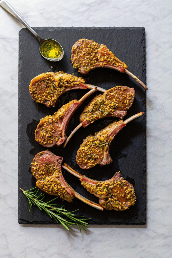 20 Christmas Eve Dinner Ideas for Memorable Celebrations 14 Rack of Lamb.cleaned