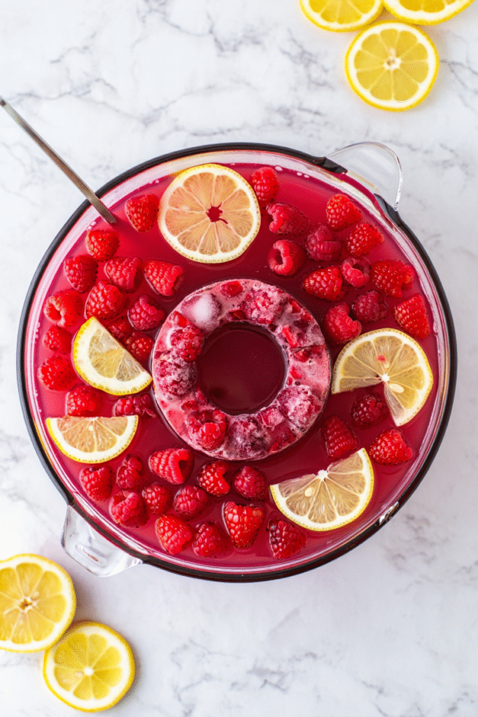 Raspberry Lemonade Punch