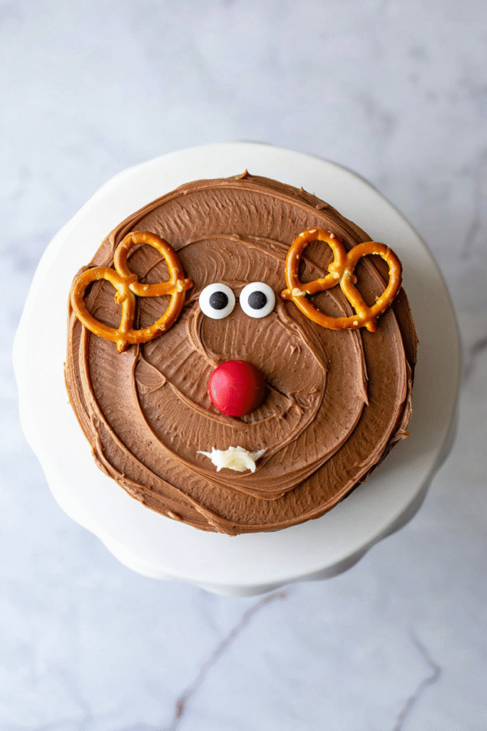 20 Christmas Cake Designs to Inspire Your Holiday Baking 17 Reindeer Cake