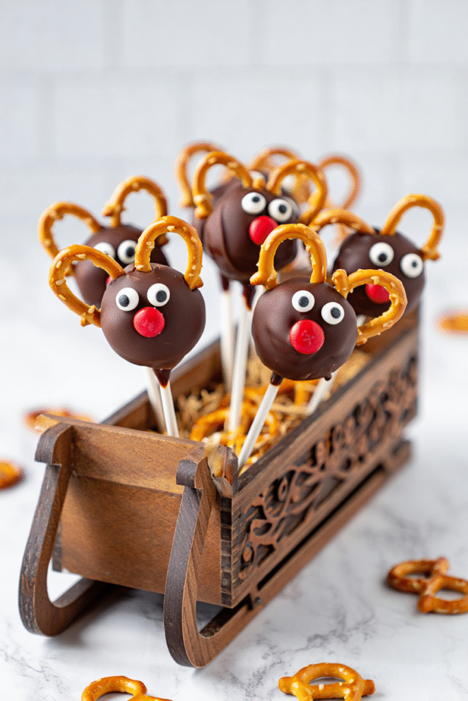 Reindeer Cake Pops