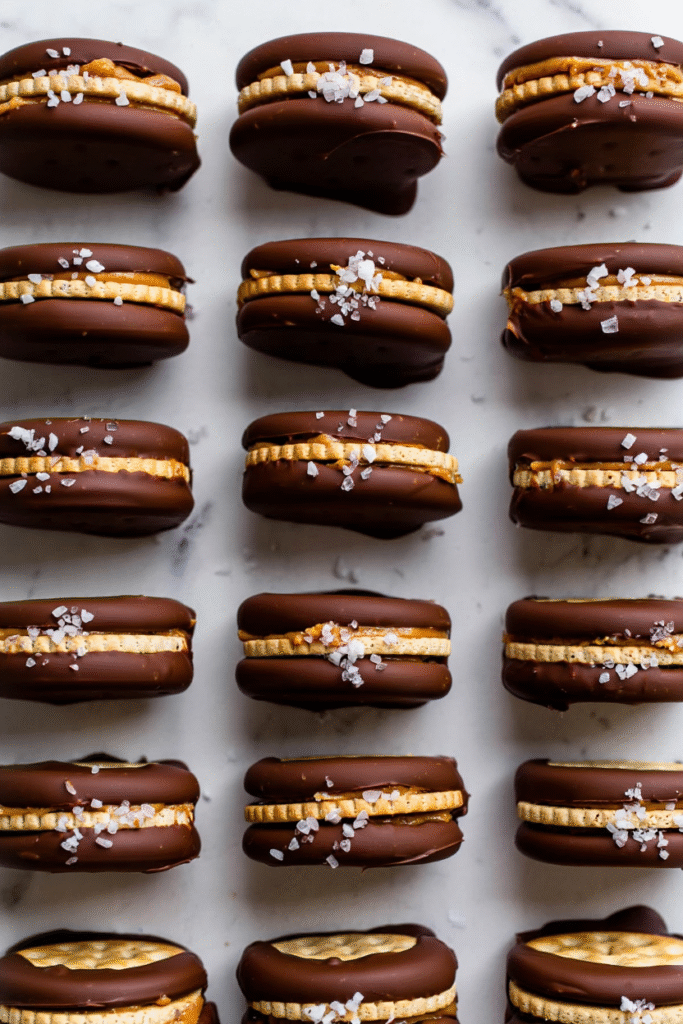 Ritz Cracker Sandwiches