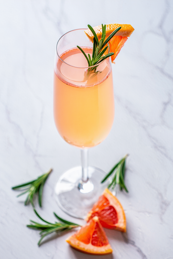 Rosemary Grapefruit Sparkler