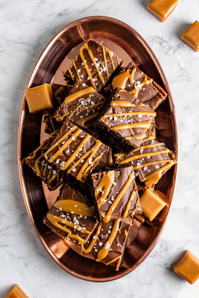 Salted Caramel Brownies