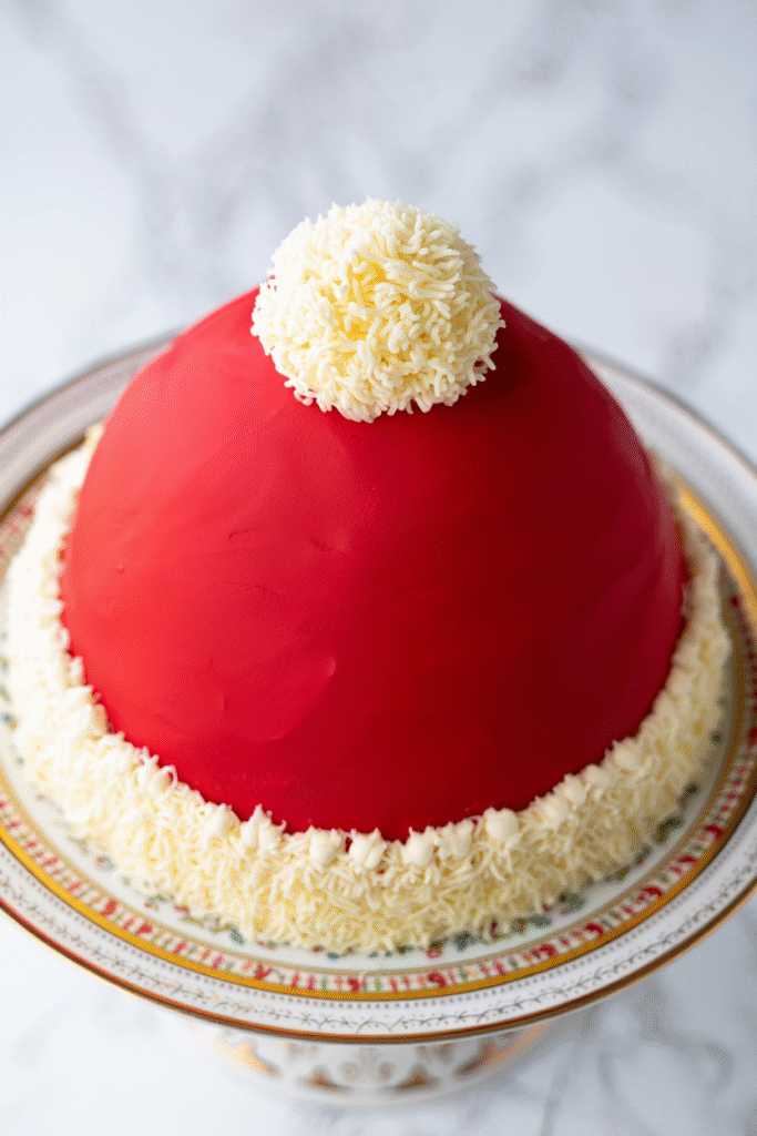 20 Christmas Cake Designs to Inspire Your Holiday Baking 13 Santa Hat Cake