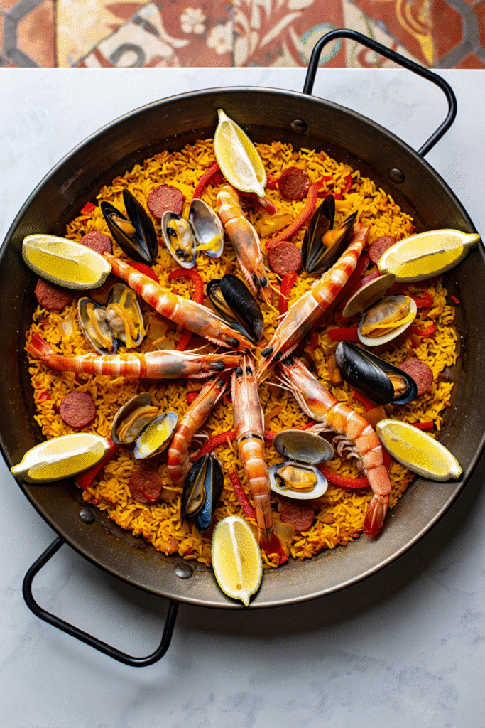20 Christmas Eve Dinner Ideas for Memorable Celebrations 12 Seafood Paella.cleaned