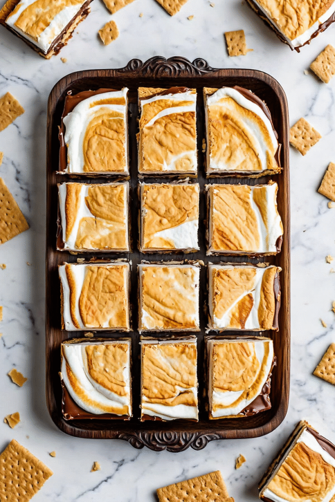 20 Easy Christmas Treats Anyone Can Make 21 Smores Bars