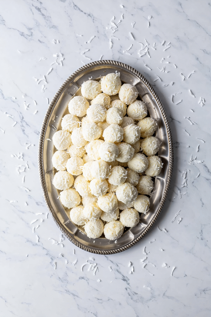 20 Easy Christmas Treats Anyone Can Make 11 Snowball Cookies No Bake Version