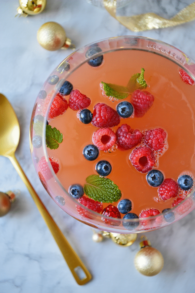 Sparkling Holiday Punch