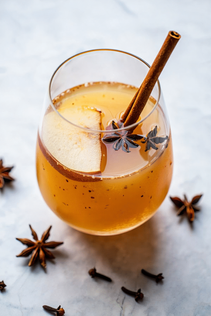 Spiced Pear Mocktail