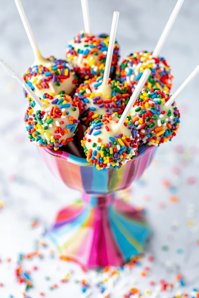 Sugar Cookie Cake Pops