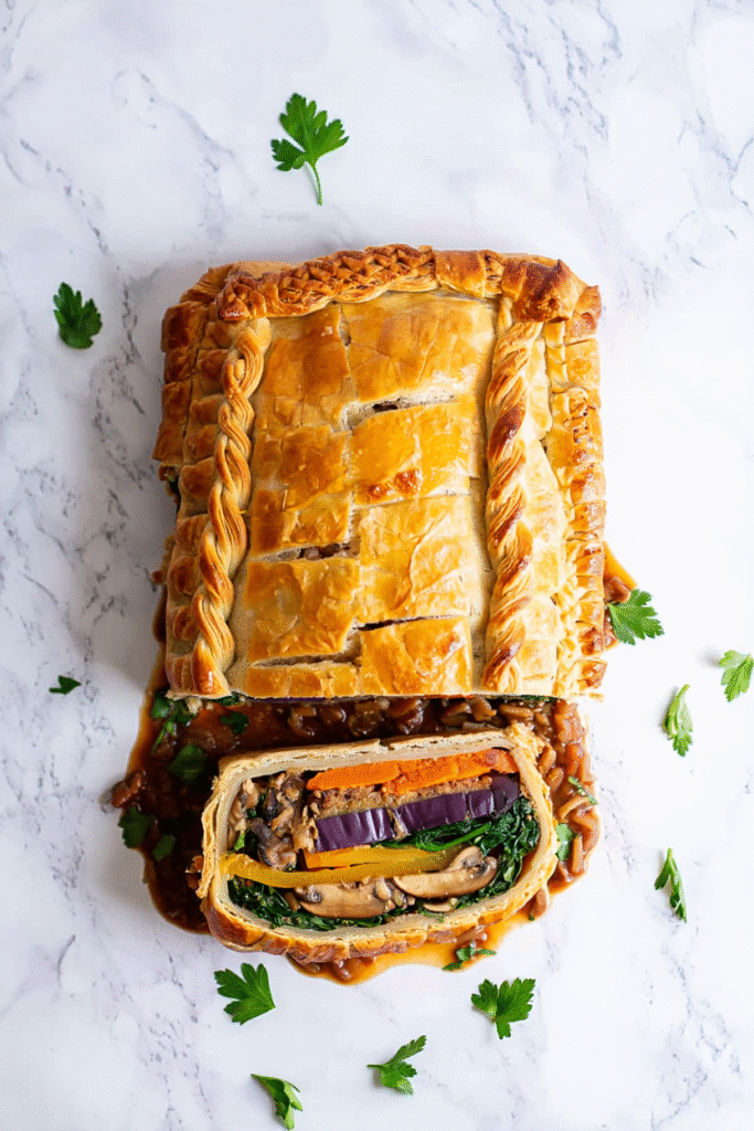 20 Christmas Eve Dinner Ideas for Memorable Celebrations 16 Vegetarian Wellington.cleaned