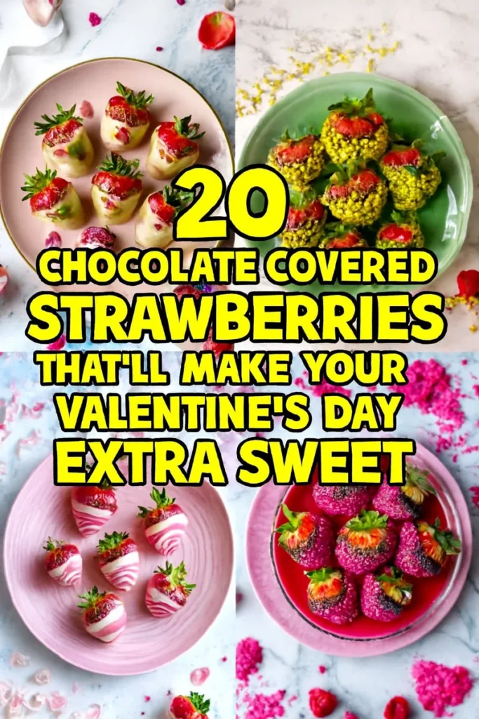 20 Chocolate Covered Strawberries Thatll Make Your Valentines Day Extra Sweet