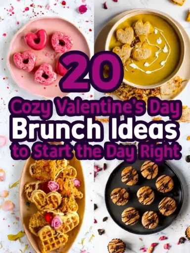 20 Cozy Valentine's Day Brunch Ideas to Start the Day Right