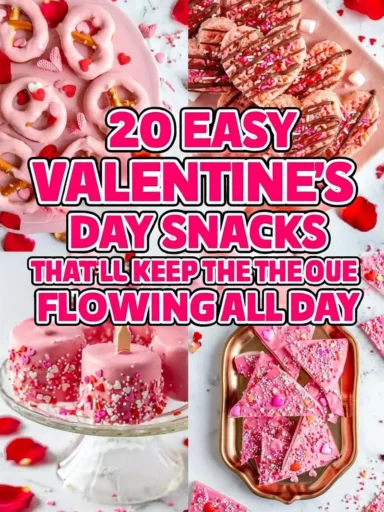 20 Easy Valentines Day Snacks Thatll Keep the Love Flowing All Day