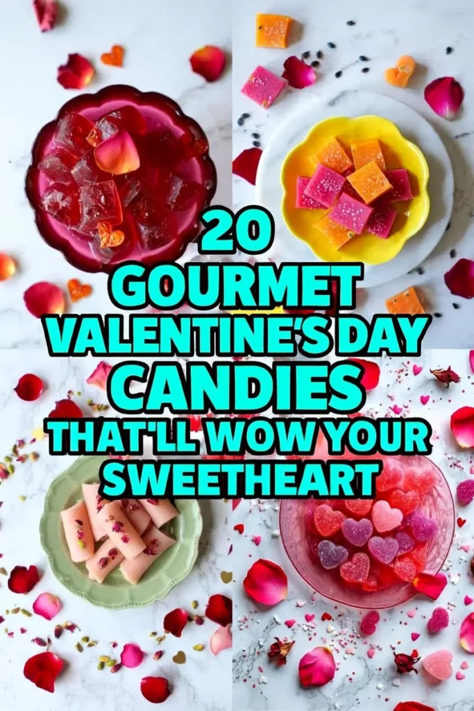 20 Gourmet Valentines Day Candies Thatll Wow Your Sweetheart