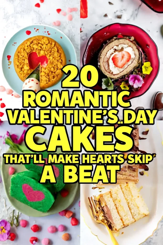 20 Romantic Valentines Day Cakes Thatll Make Hearts Skip a Beat